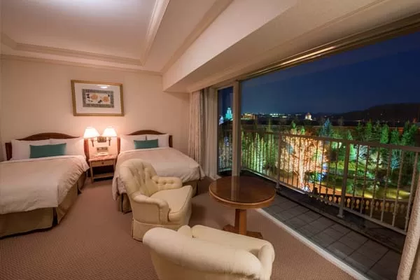 SendaiRoyalParkHotel_自然園景雙床房